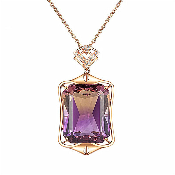 Elegant Amethyst Pendant
