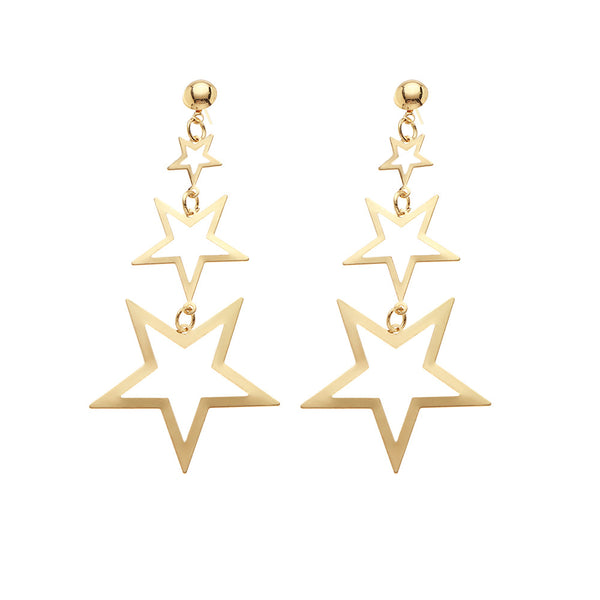 Shining Starlink Dangle Earrings